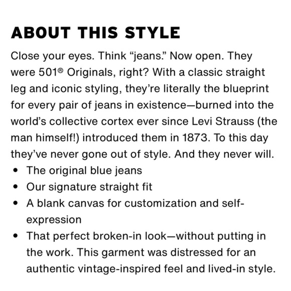 Levi's 501 original button fly jeans 36x32 - Picture 10 of 11